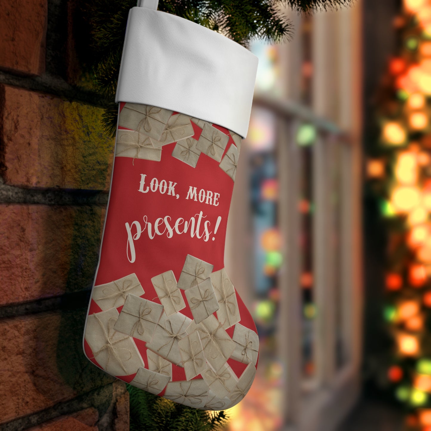 More Presents Holiday Stocking