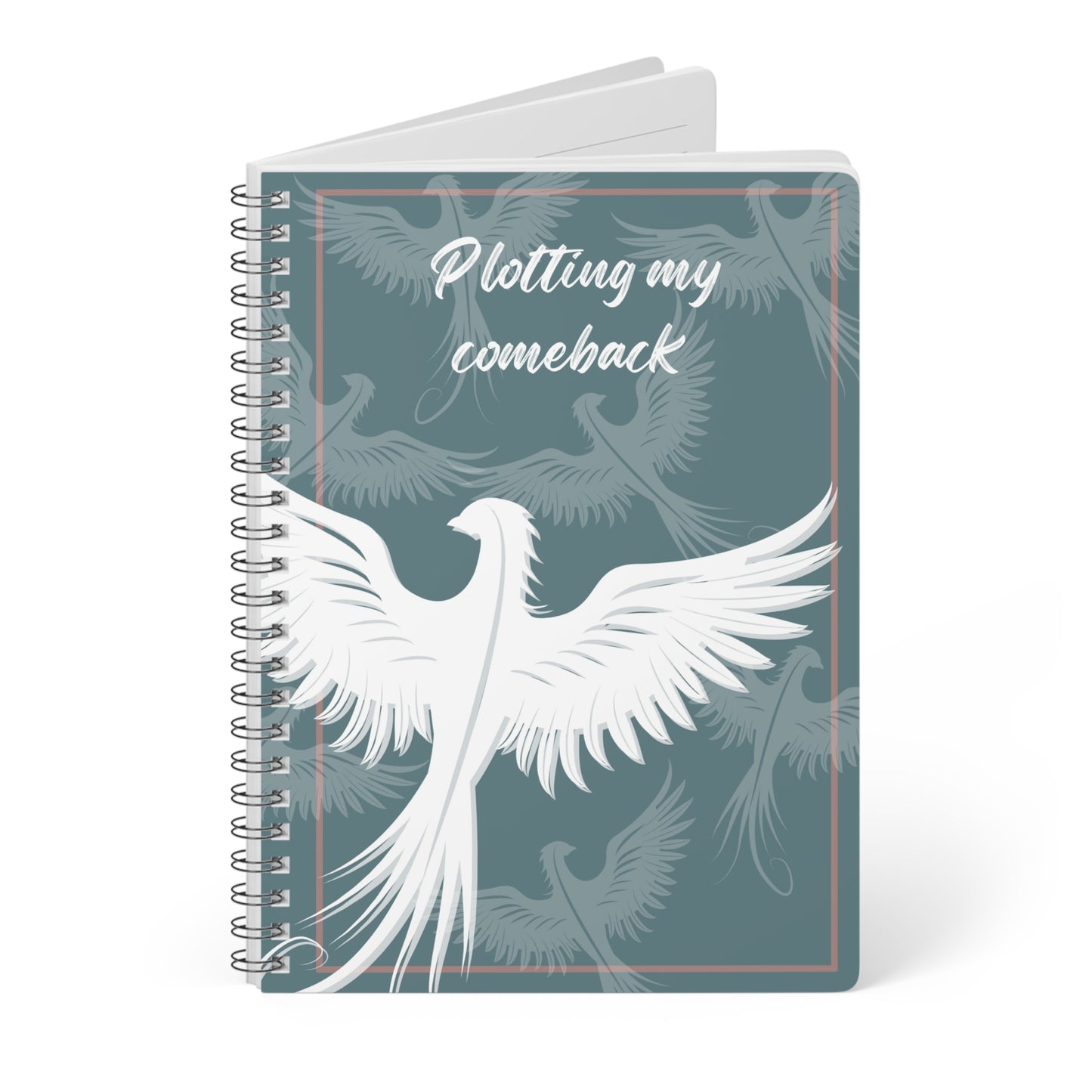 Plotting My Comeback Softcover Notebook