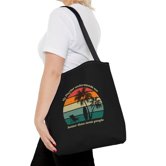 Playlist Tote Bag