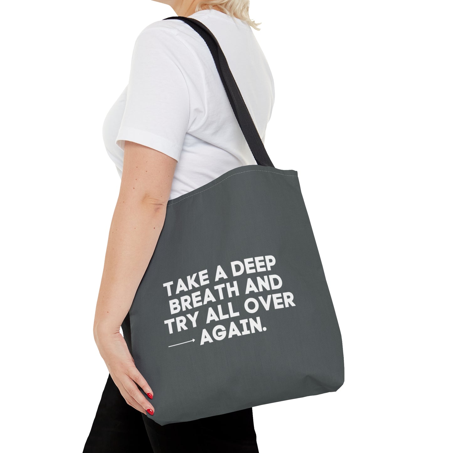 Deep Breath Tote Bag