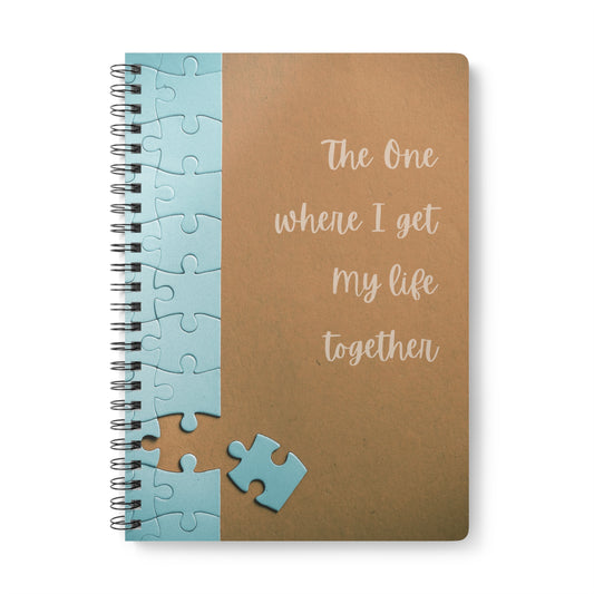 Get My Life Together Softcover Notebook