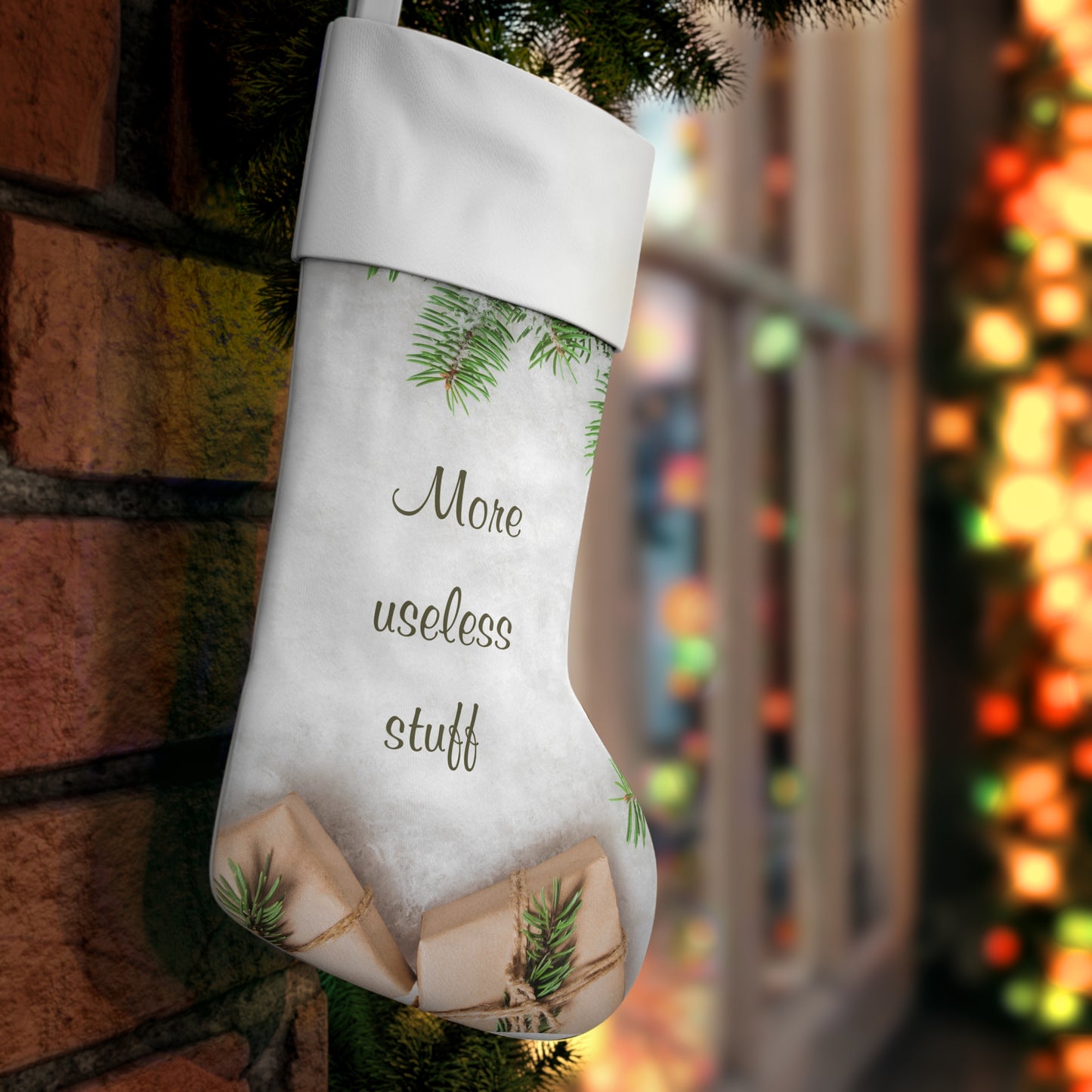 Useless Stuff Holiday Stocking