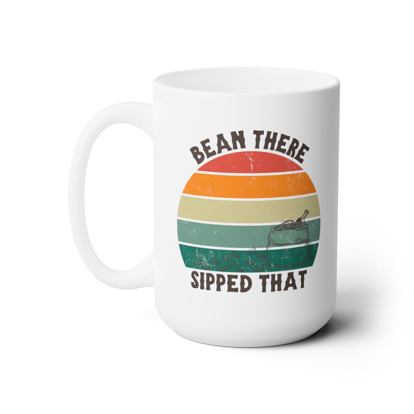 Bean There Ceramic Mug 15oz