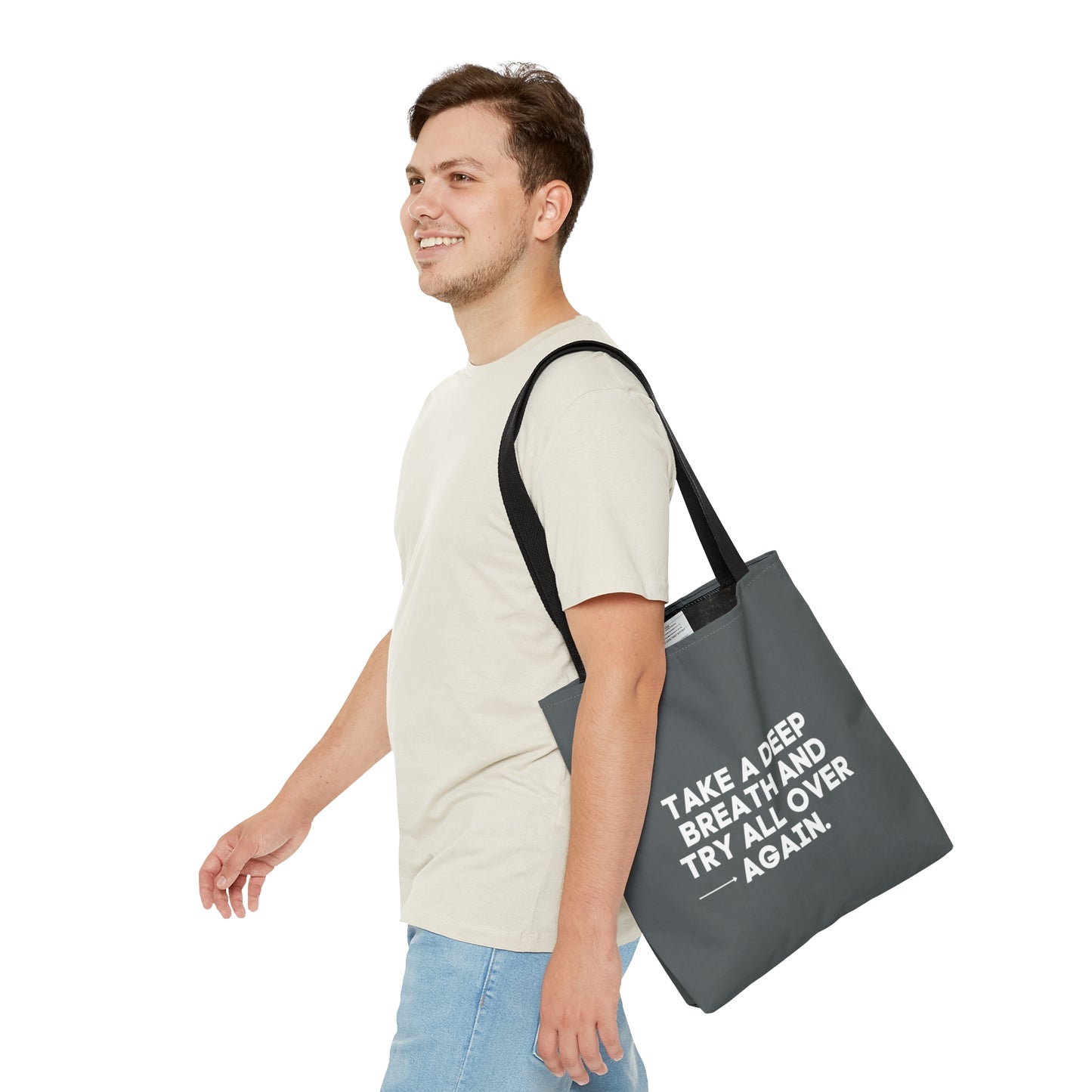 Deep Breath Tote Bag