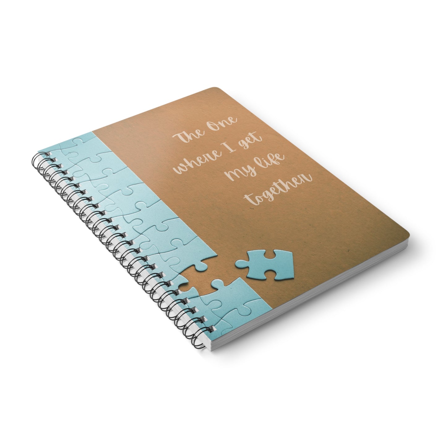 Get My Life Together Softcover Notebook