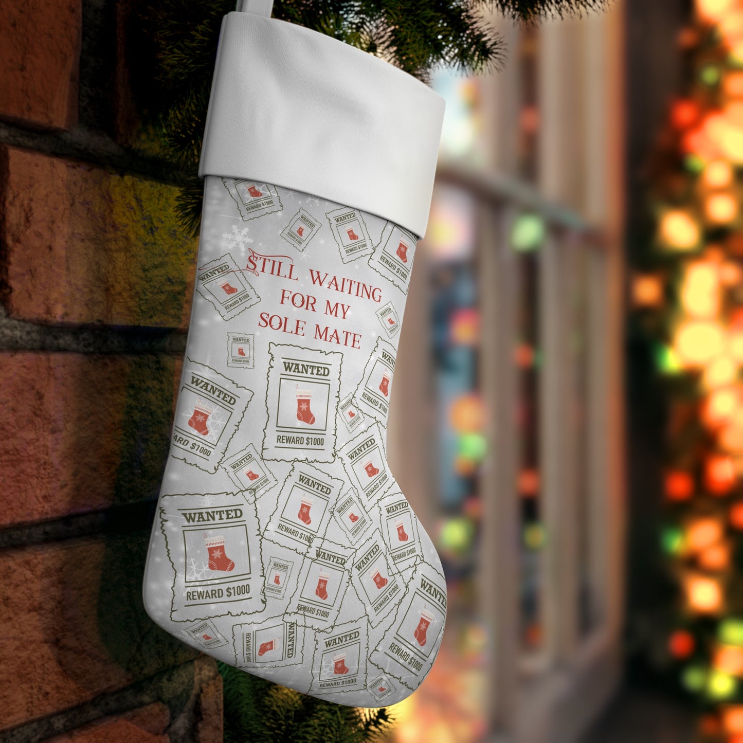 Sole Mate Holiday Stocking