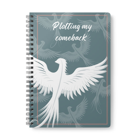 Plotting My Comeback Softcover Notebook