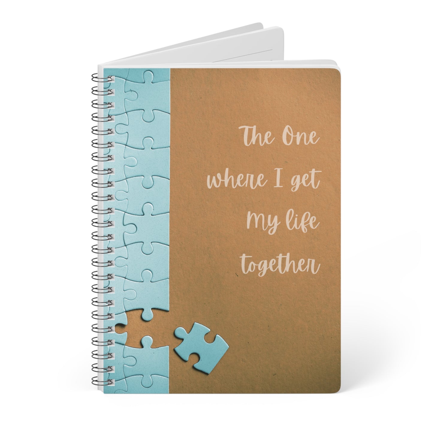 Get My Life Together Softcover Notebook